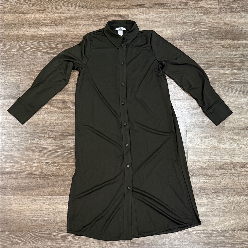 H&M Classic Black Long Sleeve Dress
